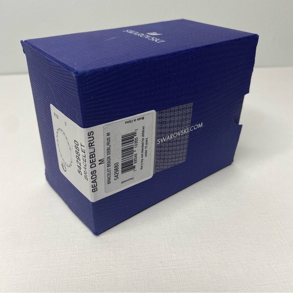 Swarovski Taddeo Skull Crystal Bracelet Unisex - Picture 10 of 11